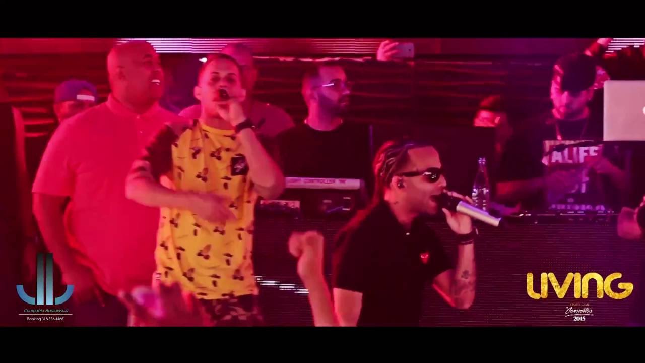 Tremenda sata - Arcangel (( en vivo Living night club cali ))