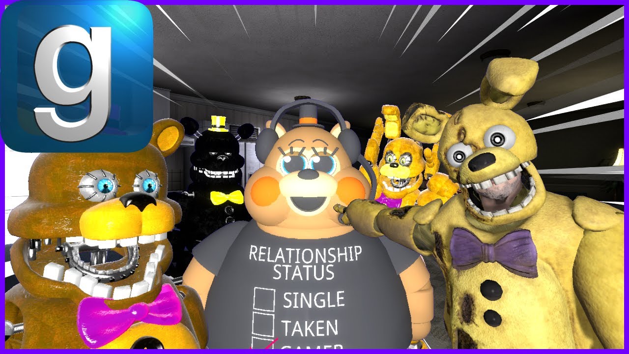 Gmod Review | Reviewing New FNaF 4 Map and More!!!