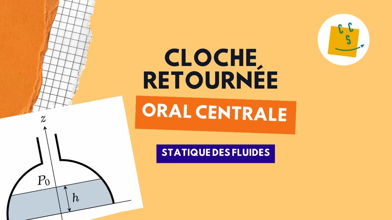 [Oral Centrale physique] Quand est-ce que la cloche se soulève ?