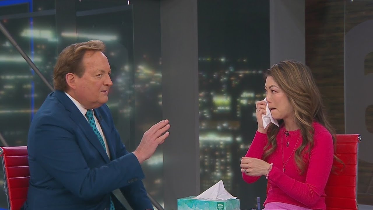 'I love you': KOIN 6's Elizabeth Dinh tears up ahead of co-anchor Jeff Gianola's retirement