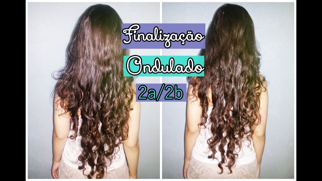 Como Finalizar Cabelo Ondulado 2A ou 2B ♥ Natália Biazzi