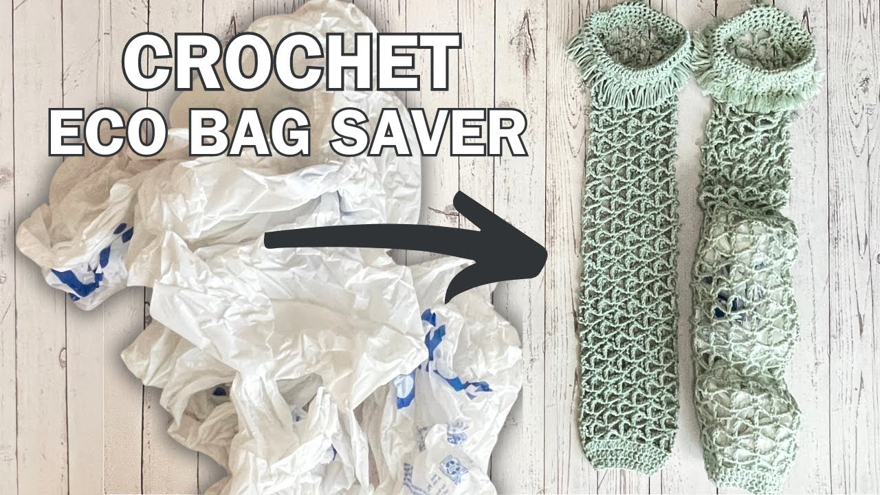 ECO Crochet Plastic Bag Saver [EASY Step-by-Step Tutorial]