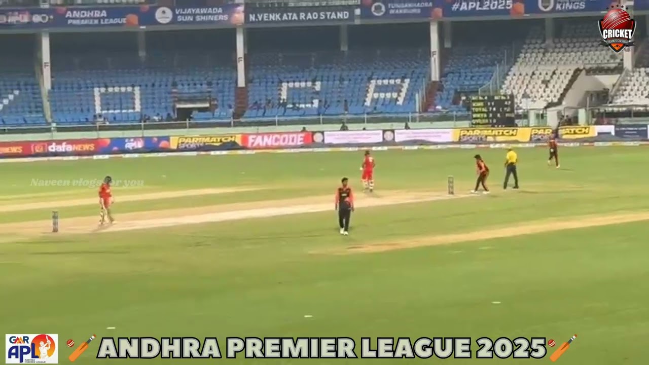 Bhimavaram Bulls vs Royals of Rayalaseema | Andhra Premier League | 2025 | Highlights