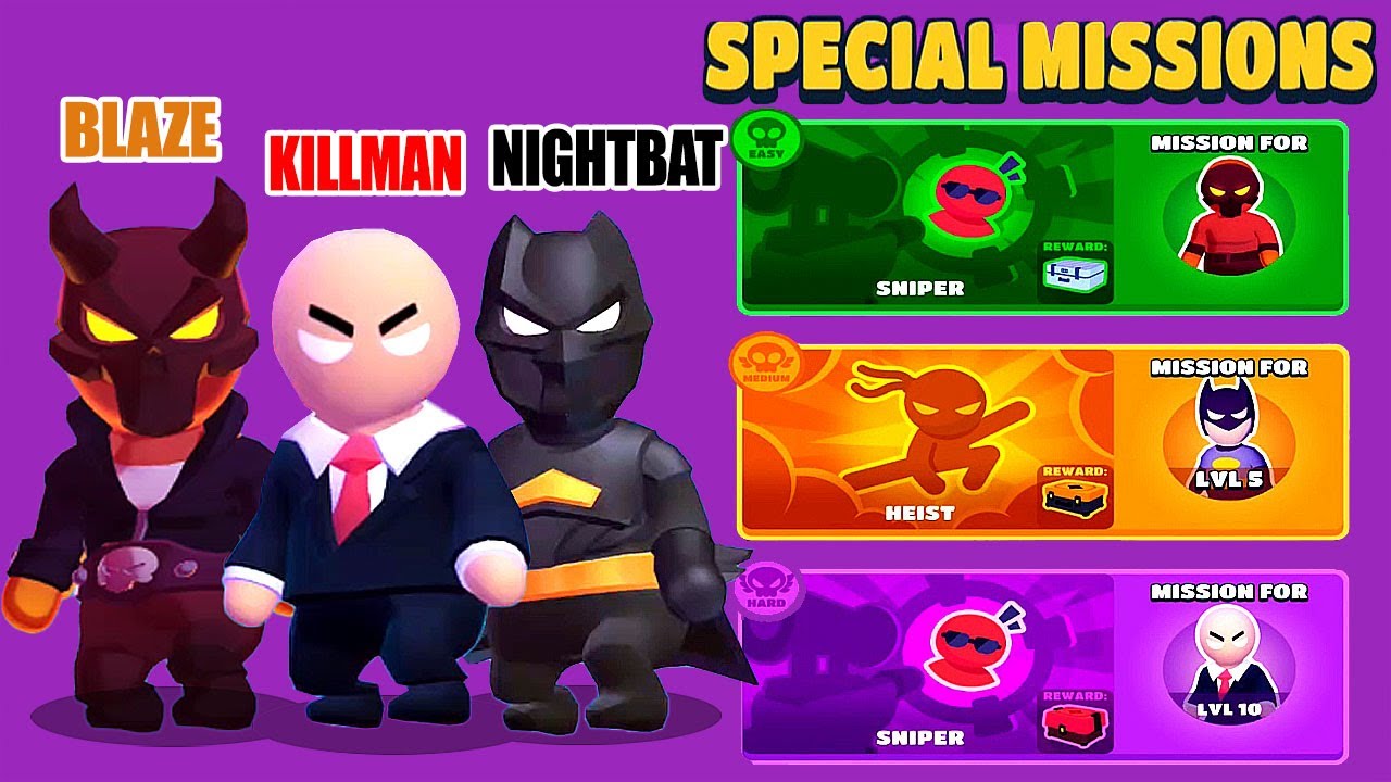 Stealth Master: Killman | Blaze | Nightbat Missions Achieving - PART 3
