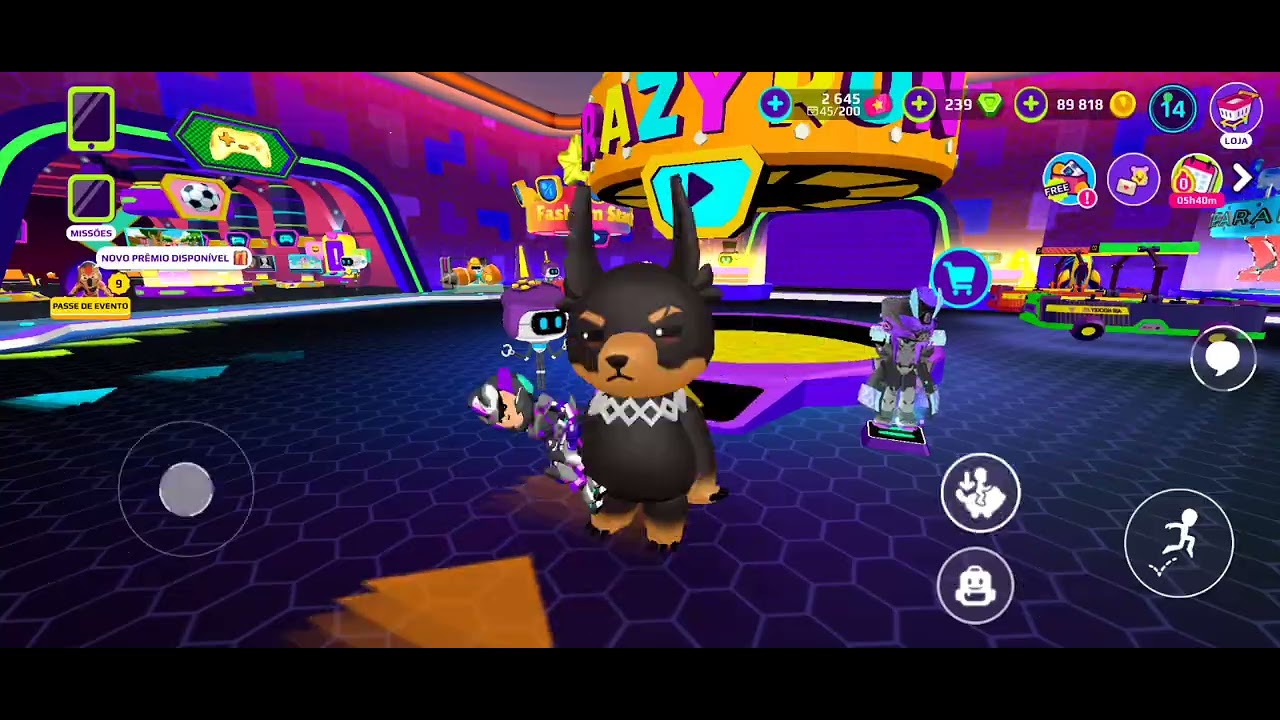 Jogando Crazy run