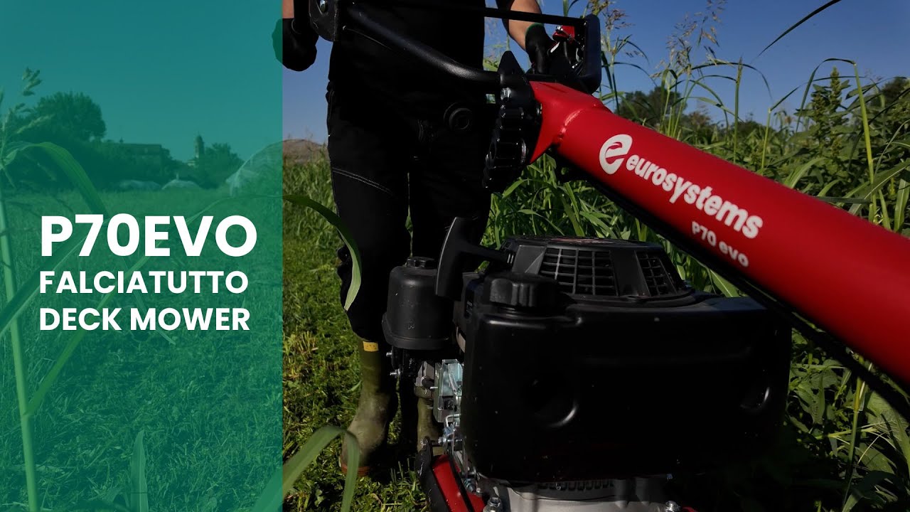 Multi attrezzo P70Evo Falciatutto - Multi-tools P70Evo Deck mower | EUROSYSTEMS