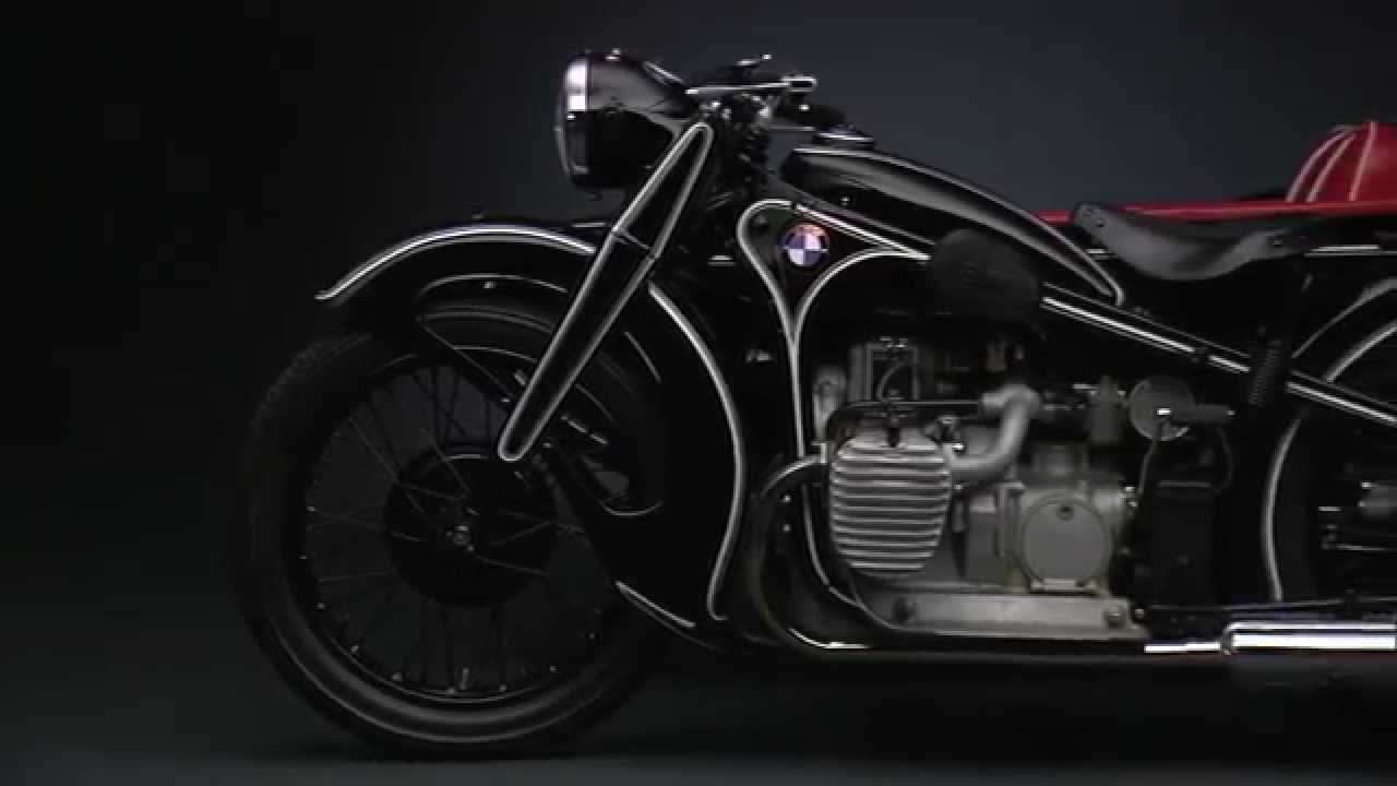 BMW R 12 Design. Production period 1935 - 1942 | AutoMotoTV