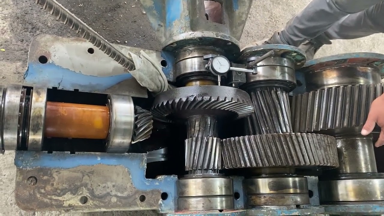 Measure Old Gearbox Before Overhaul | Backlash, Bearings & Vibration Check for keep data