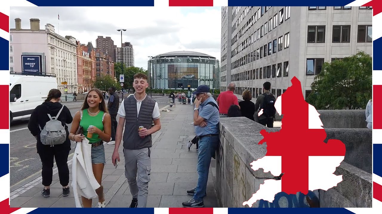 Thames River Walk Summer Walk in London ! #hotday