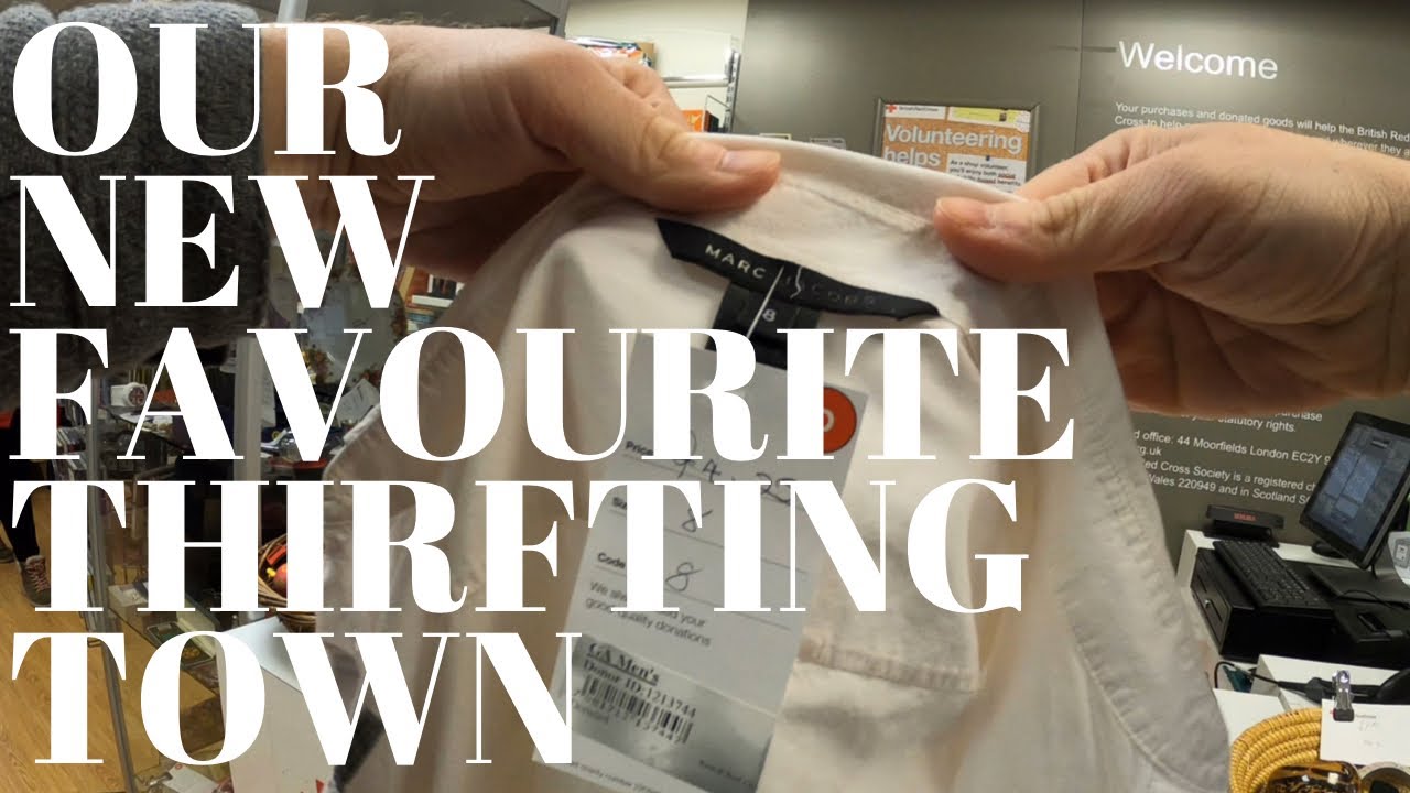 OUR NEW FAVOURITE THRIFTING TOWN  | CHARITY SHOP SHOPPING UK | COME THRIFTING WITH US