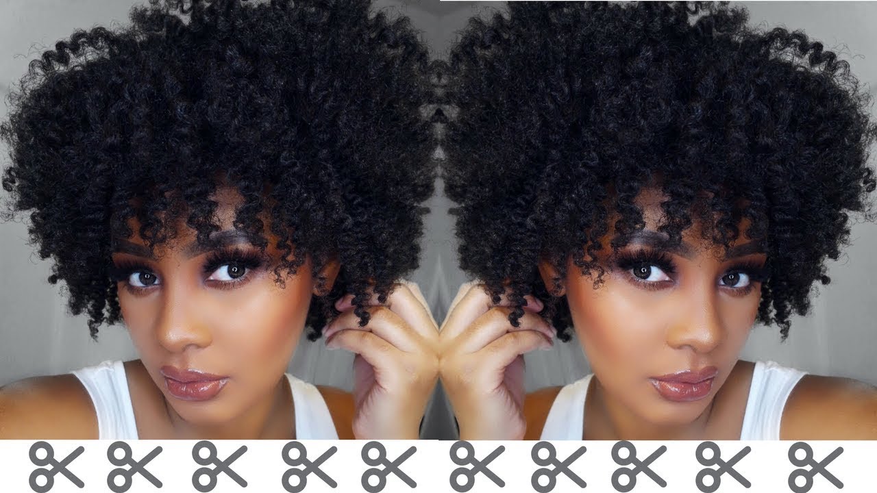 Watch Me Cut & Shape Life Back Into My Natural Hair