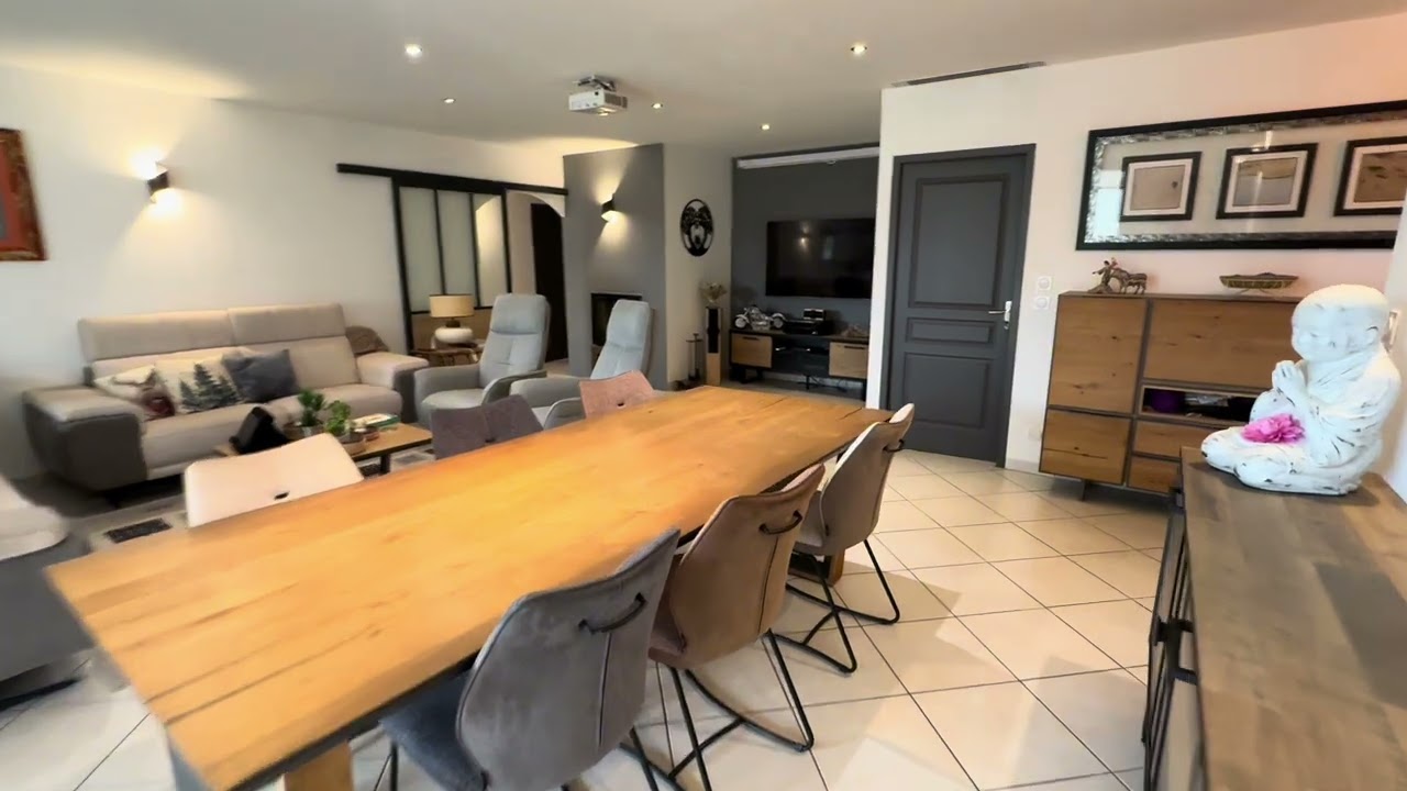 Villa de plain pied sur Sauvian Comos Damien Dix immobilier