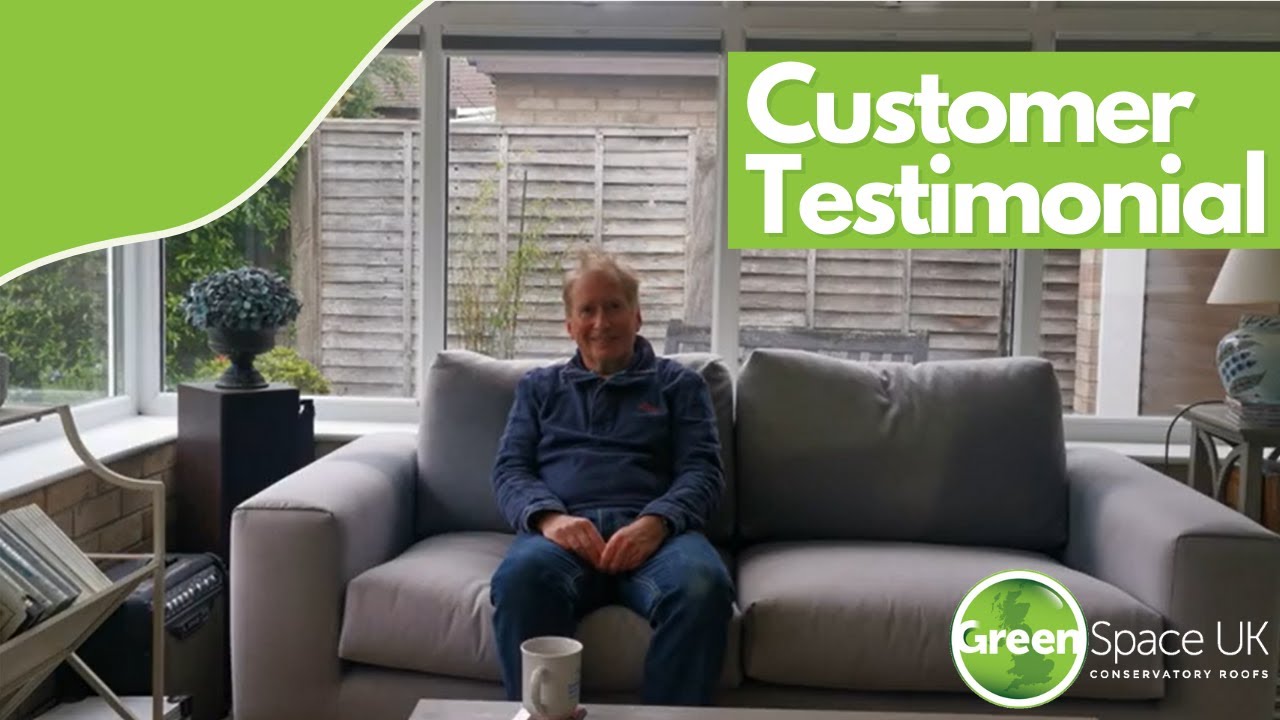 Mr Holt | Green Space UK Testimonial | Insulated Conservatory Roofing Panels