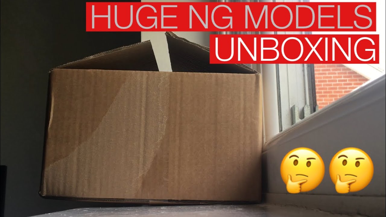 Huge NG Models unboxing