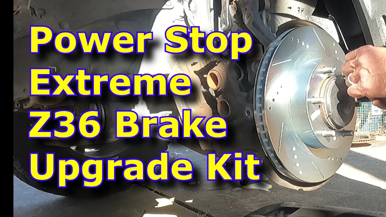 Toyota Tacoma Gen 3 Power Stop Extreme Z36 Rotors and Ceramic Pads