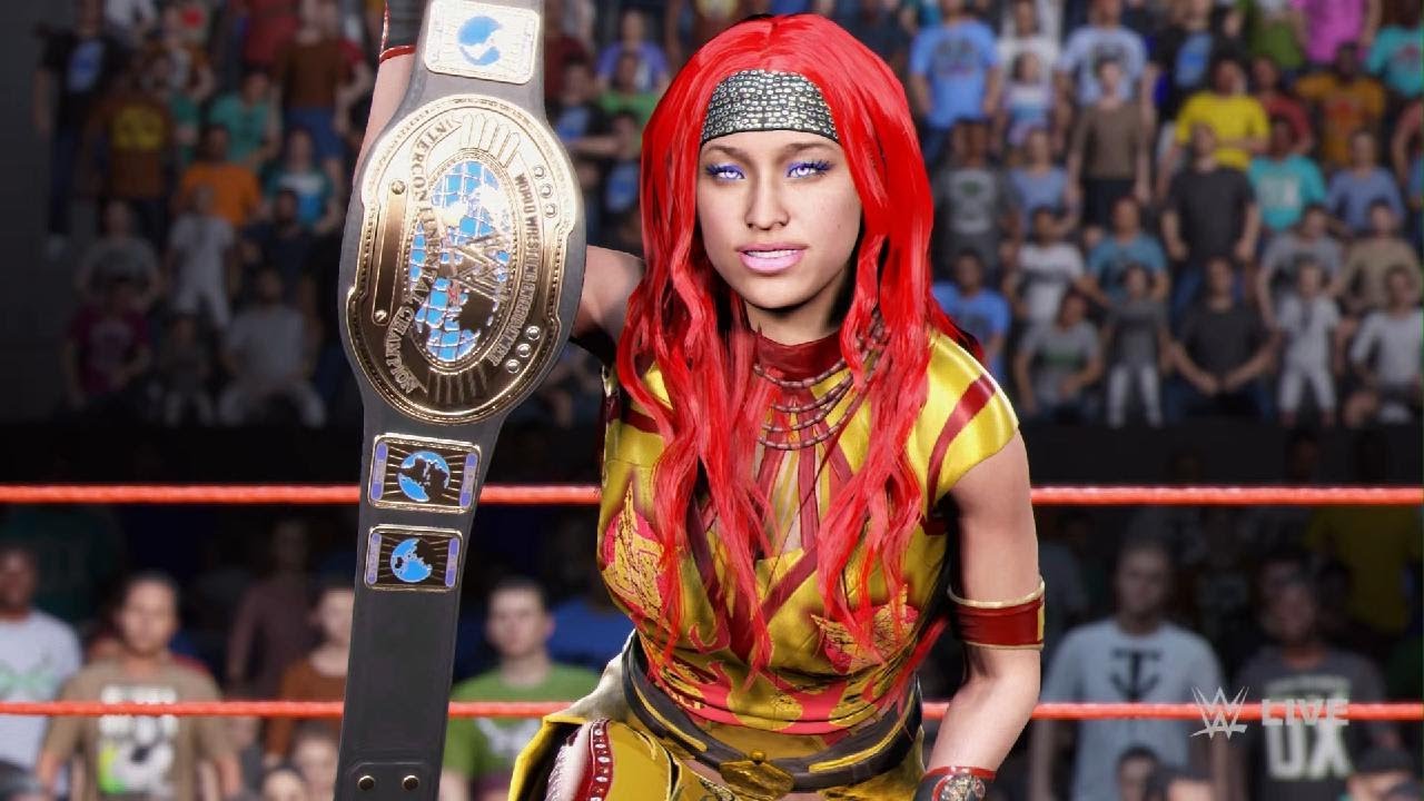 WWE 2K25 Rachel Sofia Rose vs Dlo Brown Raw 2002