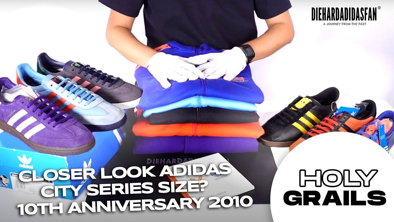 CLOSER LOOK ADIDAS CITY SERIES SIZE? 10TH ANNIVERSARY 2010 | HOLY GRAILS [SUB-ENG]