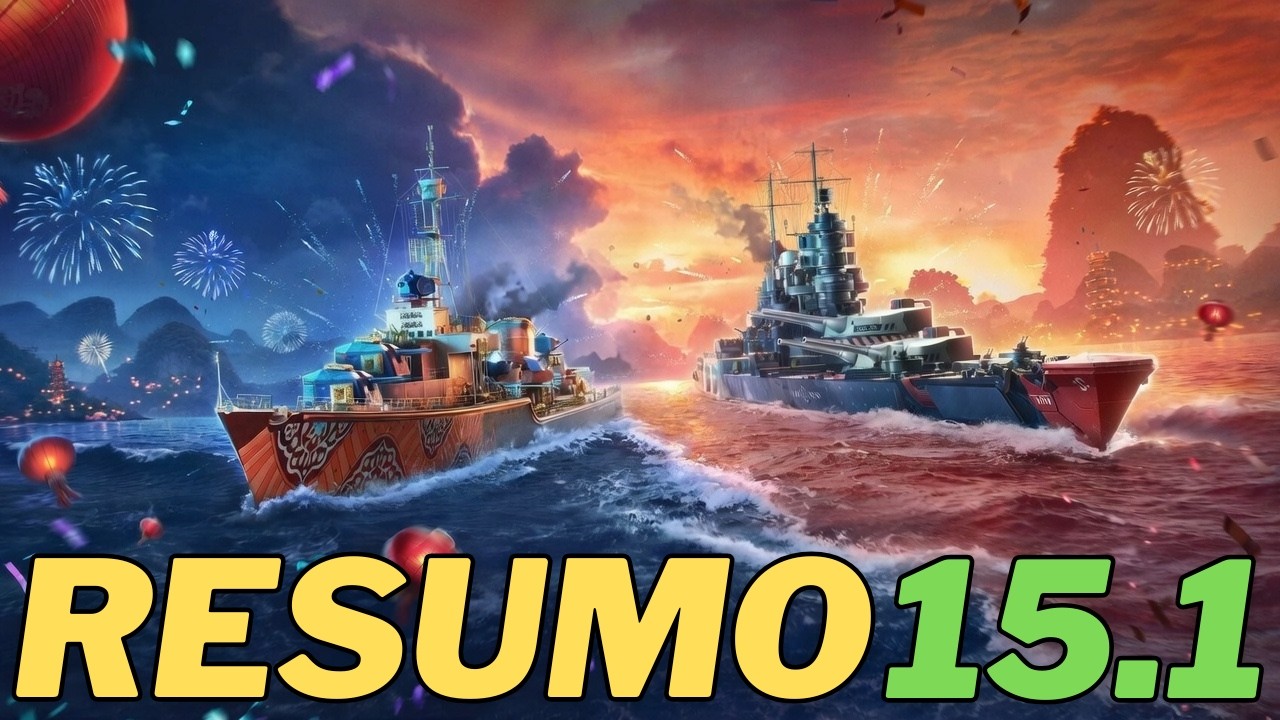 Ano Novo Lunar, Operações e Novos Navios! | Novidades da Atualização 15.1 - World of Warships