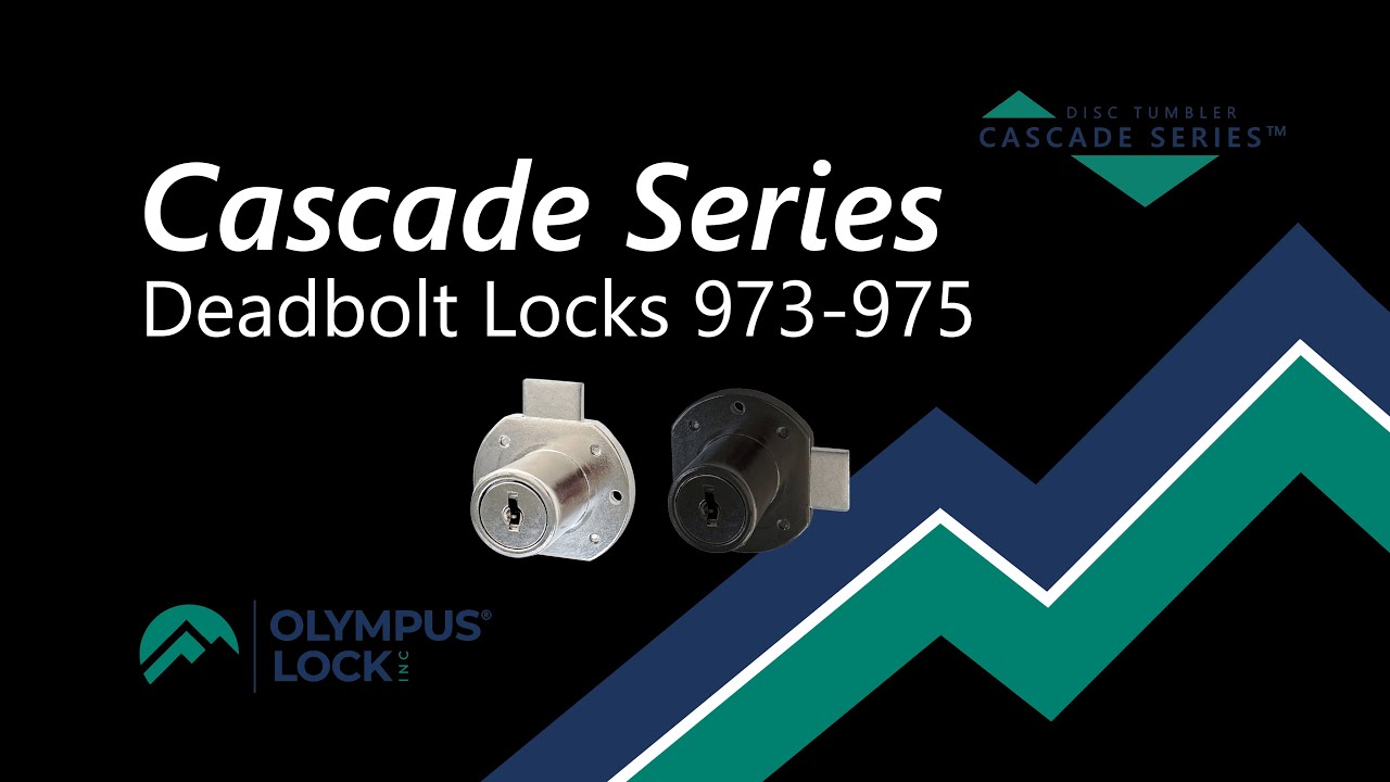 Cascade Series Deadbolt Locks Overview