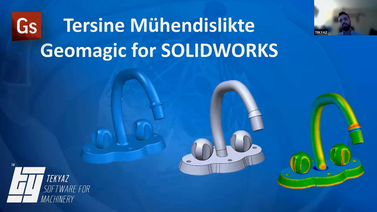 Tersine Mühendislikte Geomagic for SOLIDWORKS - Online Eğitim