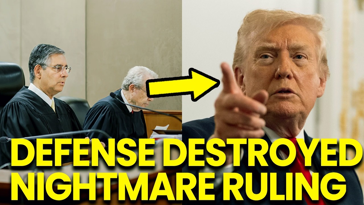 Trump FREAKS OUT as Judge drops NIGHTMARE Ruling Ending His Defense!!