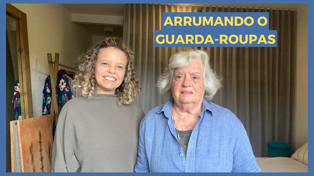 Arrumando o guarda roupa