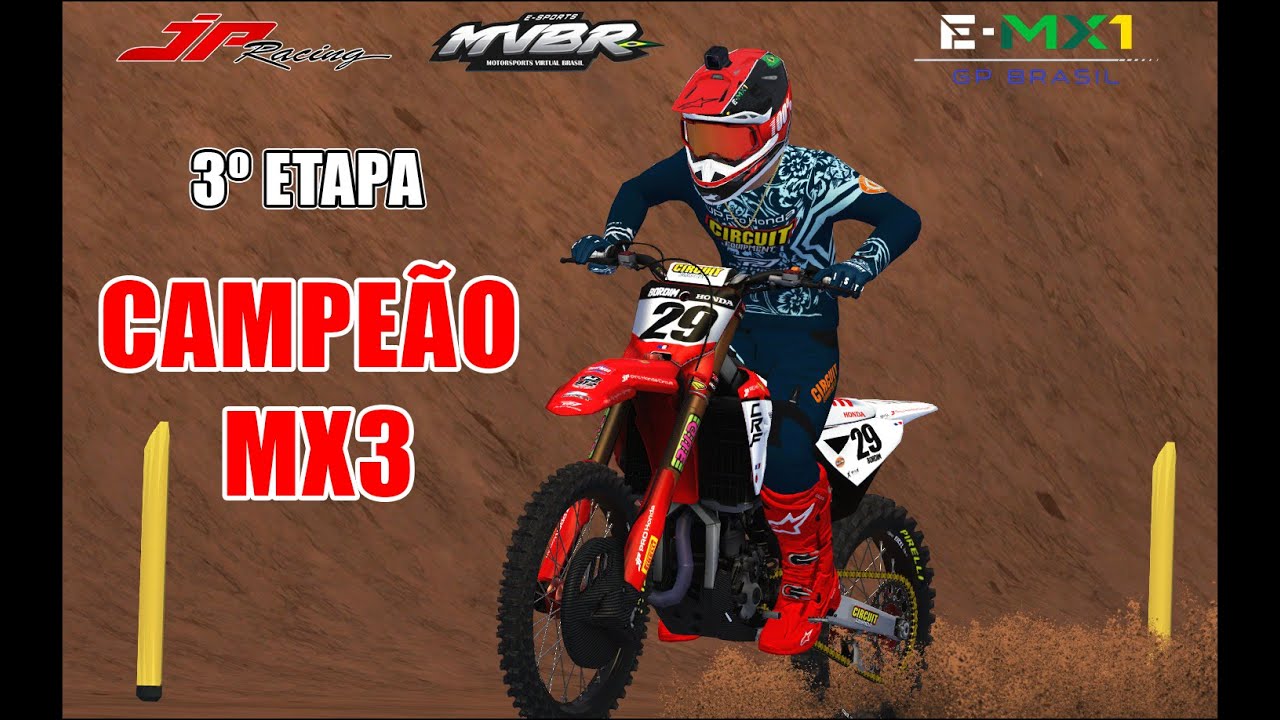 E-MX1GP - GRANDE FINAL | CAMPEÃO MX3 - Melhores Momentos