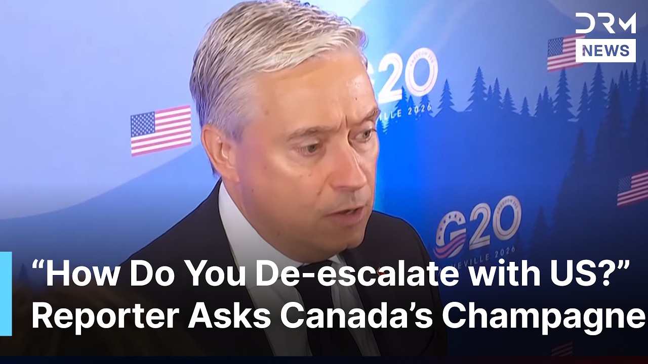 Canada's Champagne Asked About De-Escalating Trade Tensions with U.S. After Trump Tariffs | AC1N