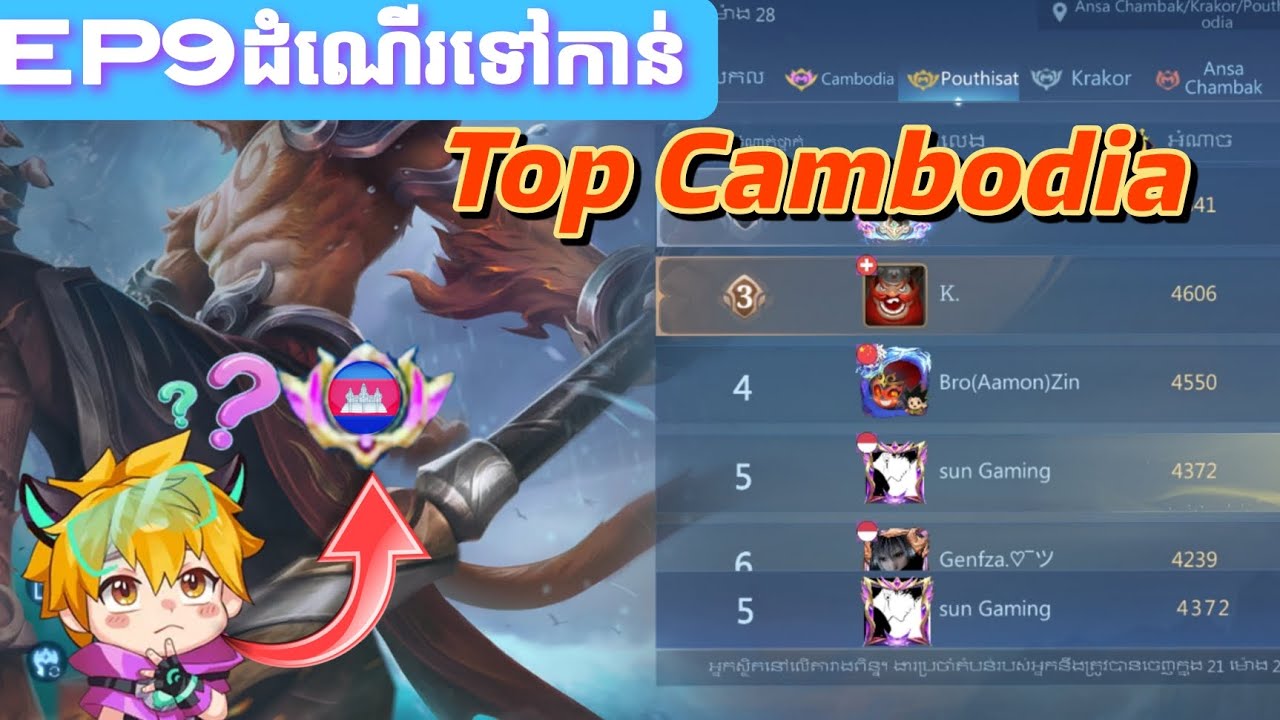 EP9 ដំណើរទៅកាន់Top Caombolia sun 🥶😱