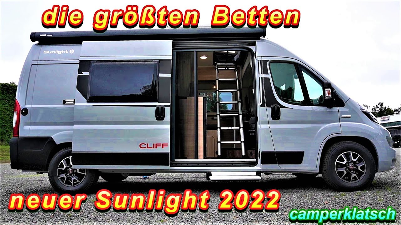 Wohnmobil Neuheiten 2022 🔥 Sunlight Cliff 600 RT Adventure Edition❗️Kastenwagen/Camper Test Roomtour