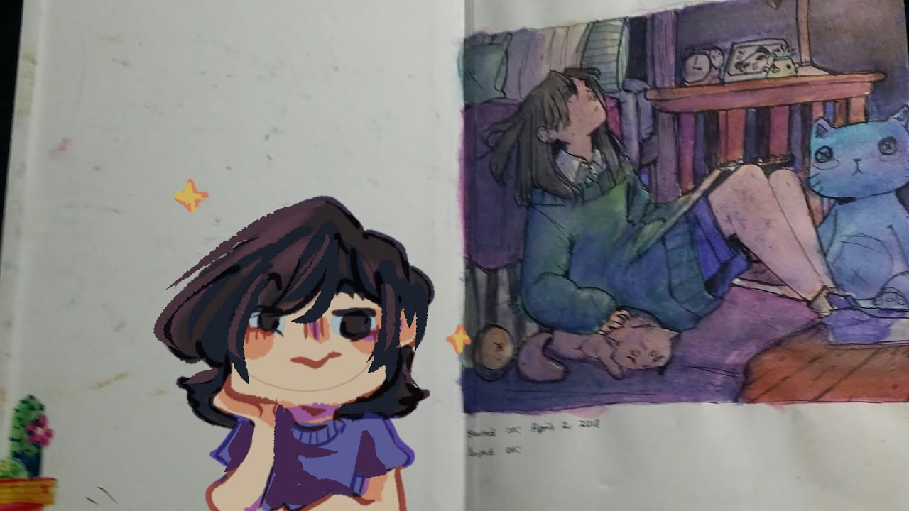Renzy's 3rd Sketchbook Tour (Part 1)