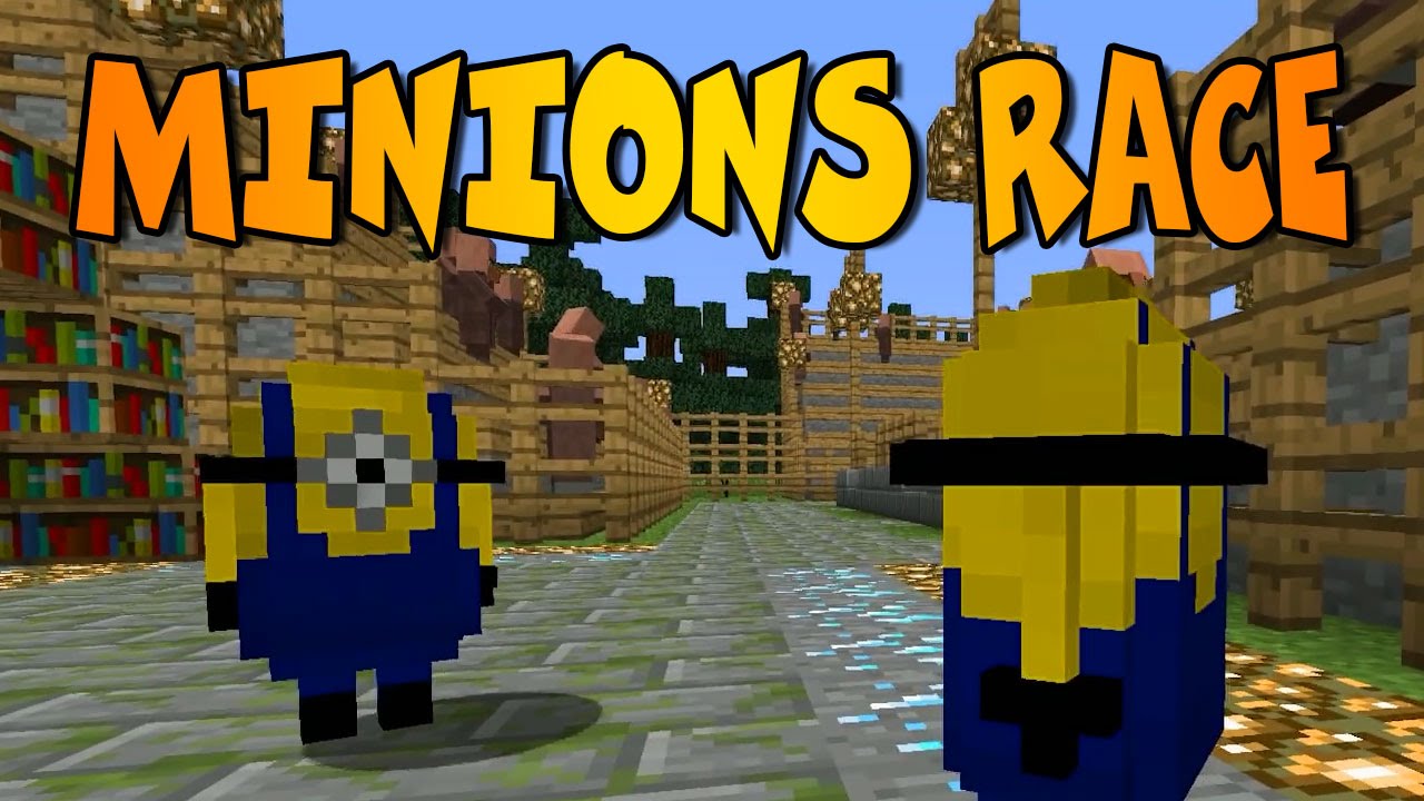 CARRERA DE OBSTÁCULOS MINIONS! - Willyrex VS sTaXx