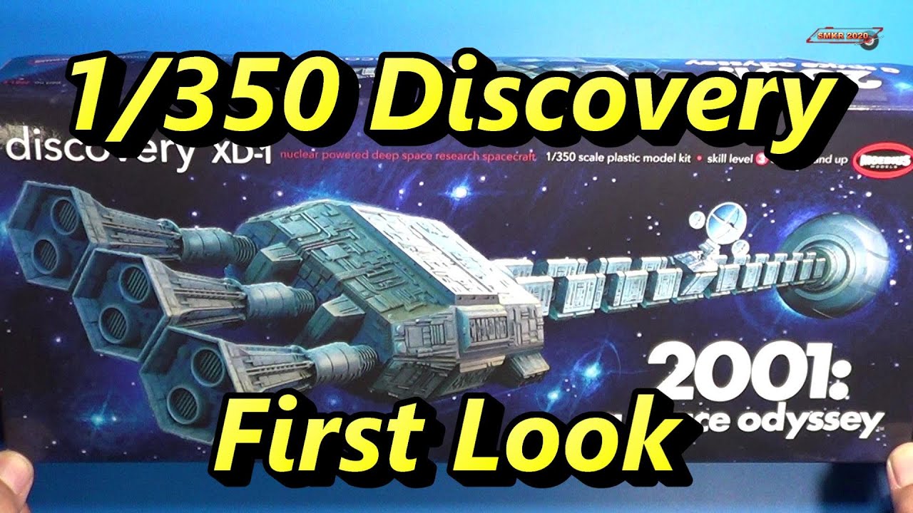First Look the New 1/350 Discovery XD-1 Model Kit