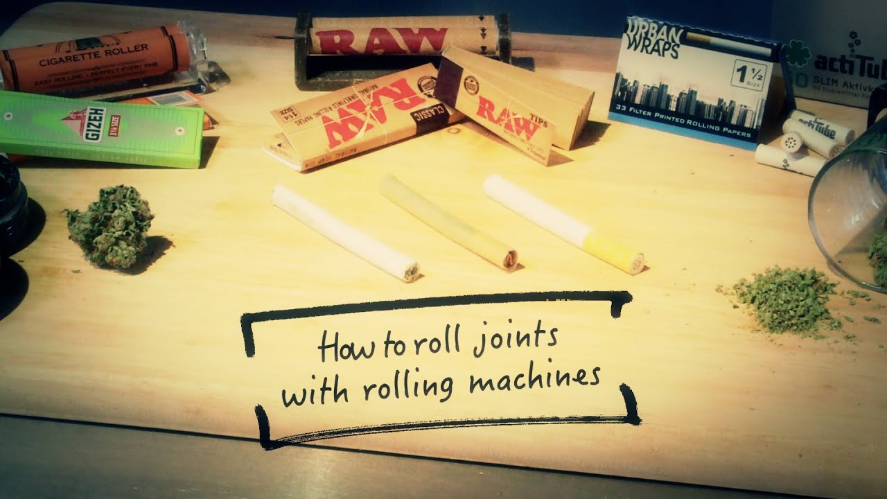 How to Roll Joints with a Rolling Machine: Marijuana Tips & Tricks Cannabasics #4