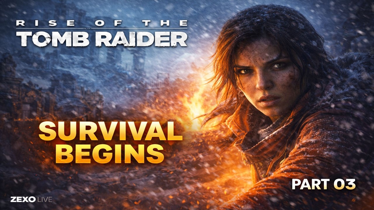 🔥 Rise of the Tomb Raider – Part 03  | 2K Gameplay | #livestream #gaming