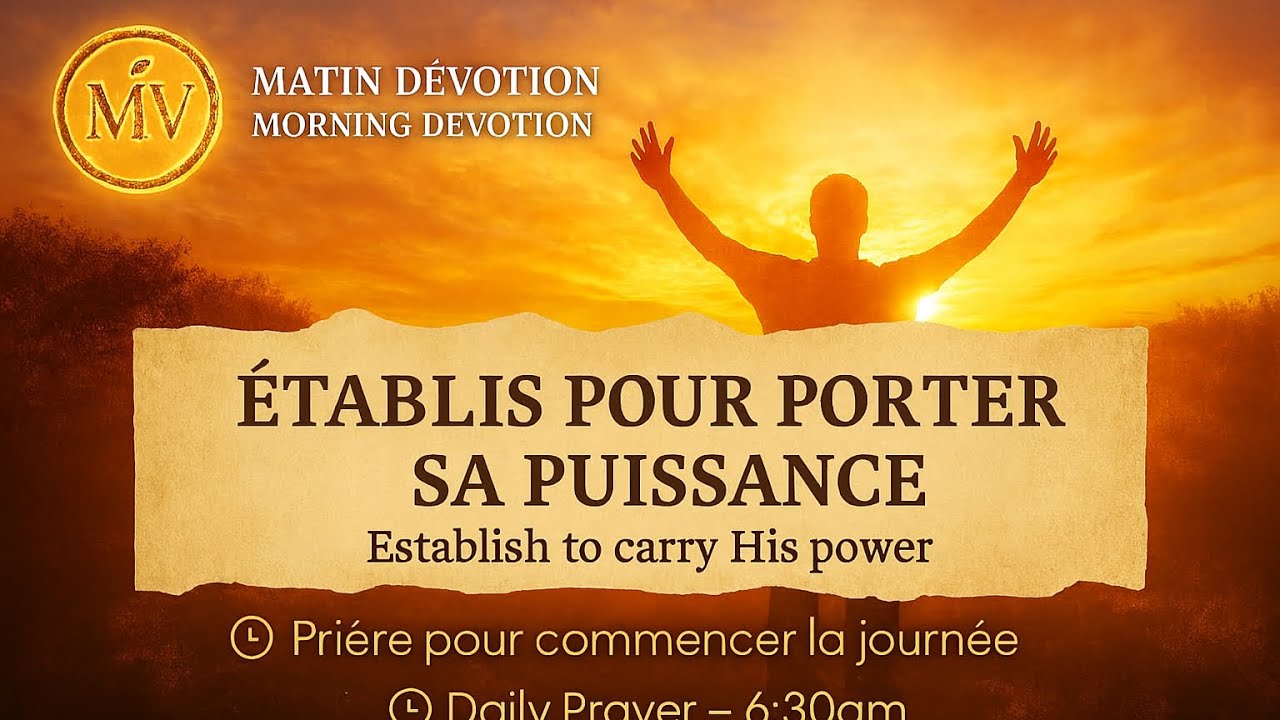 Établis pour porter Sa puissance . Marc 3:7-15