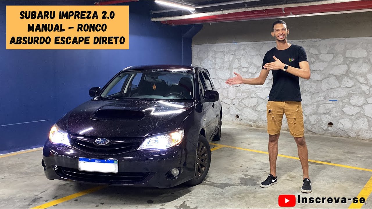 SUBARU IMPREZA 2.0 MANUAL - RONCO ABSURDO ESCAPE DIRETO