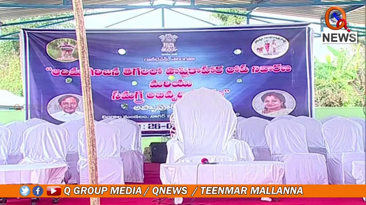 Tamilisai Soundararajan Participating in Interaction Program with Chenchus at Appapur || QNEWSHDLIVE