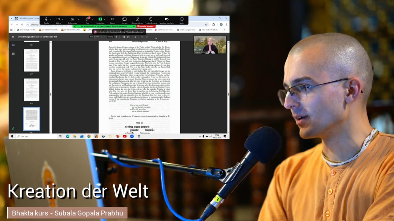 17 Bhakta Kurs - Praktisches spiritueles Leben - Subala Gopala Prabhu