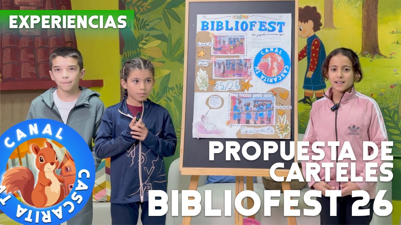 EXPERIENCIAS - Propuestas carteles Bibliofest 2026 (5º de Primaria)