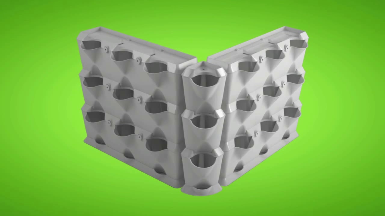 Zöldfalak, élő növényfalak hatékony eszköze: a MINIGARDEN VERTICAL