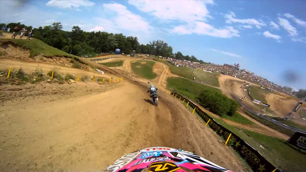 GoPro HD: Darryn Durham - High Point Lucas Oil Motorcross  2011