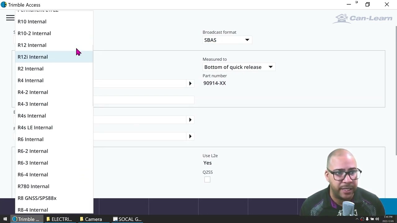 Can-Learn: Surveying Routine Using SBAS or OmniSTAR Corrections