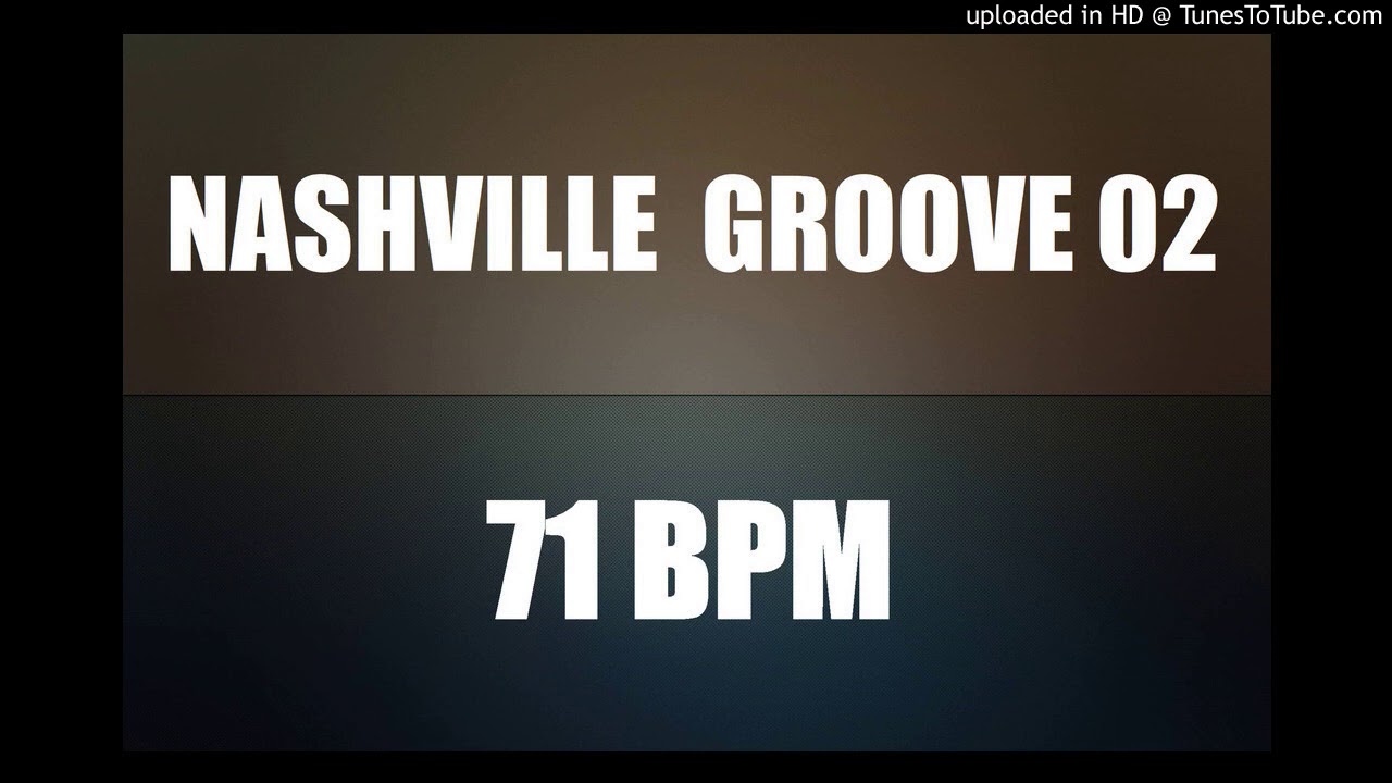 Nashville Groove 71 BPM - Drum Backing Track - Country 02