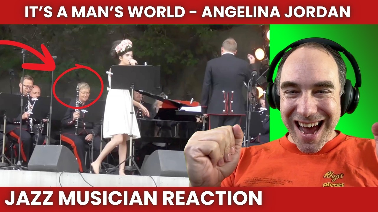 An Atomic Bomb Just Went Off!!! [Angelina Jordan Reaction to It's A Man's World - Age 12]