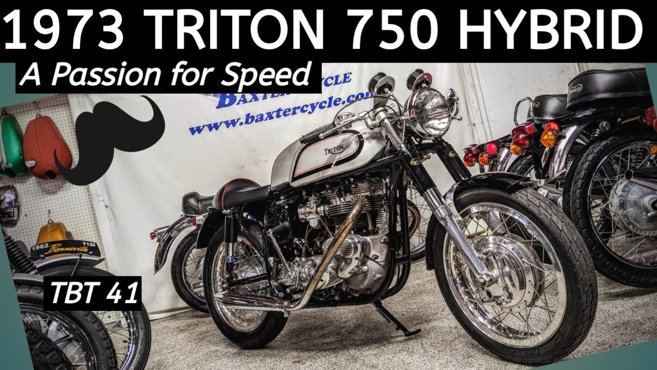 1973 Triton - The Original Hybrid Motorcycle - Triumph Engine/Norton Frame - Wahoo!