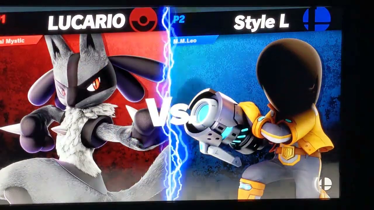 M.M.Leo (Mii Gunner) Vs Kai Mystic (Lucario)