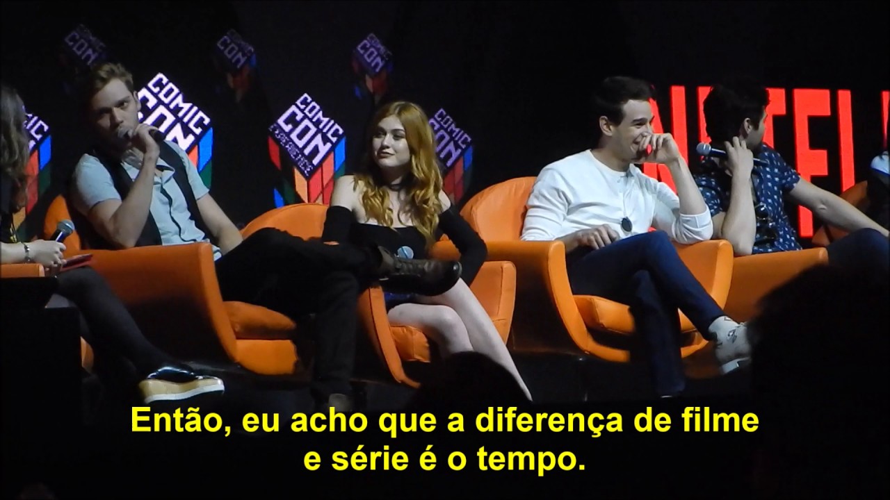 Shadowhunters Cast in Comic Con, Brazil - 04.12.16 - Part 3/3 (Legendado/ PT - BR)