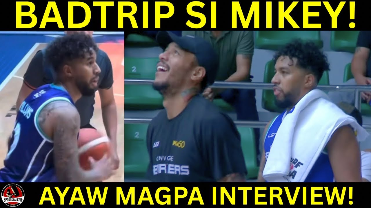 Mikey Williams BADTRIP ayaw magpa-INTERVIEW matapos mag 1/10 FG sa TALO ng Converge!