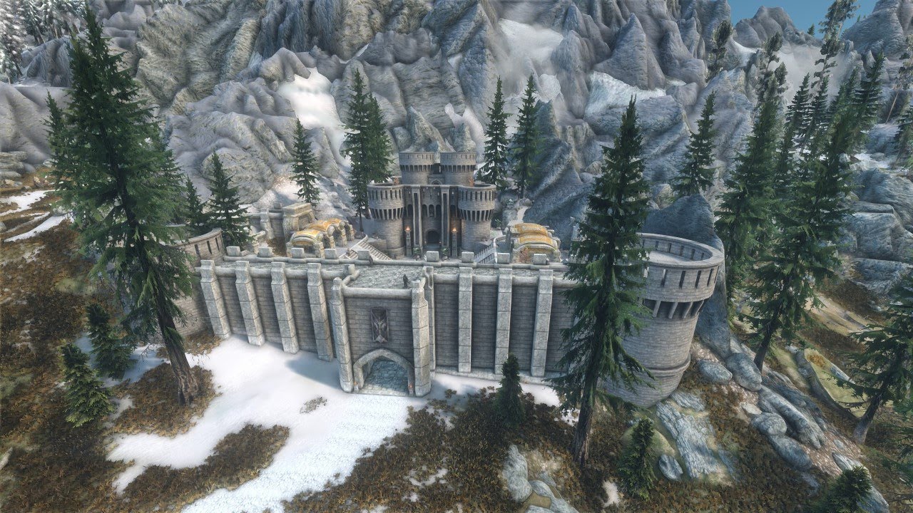 Skystone Castle: Skyrim Special Edition mod showcase